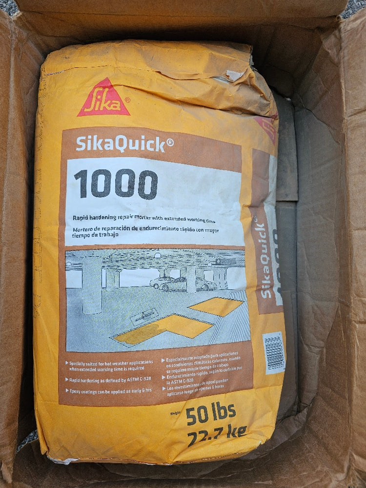 Sika SikaQuick 1000 Rapid Hardening Repair Mortar - 50 lb