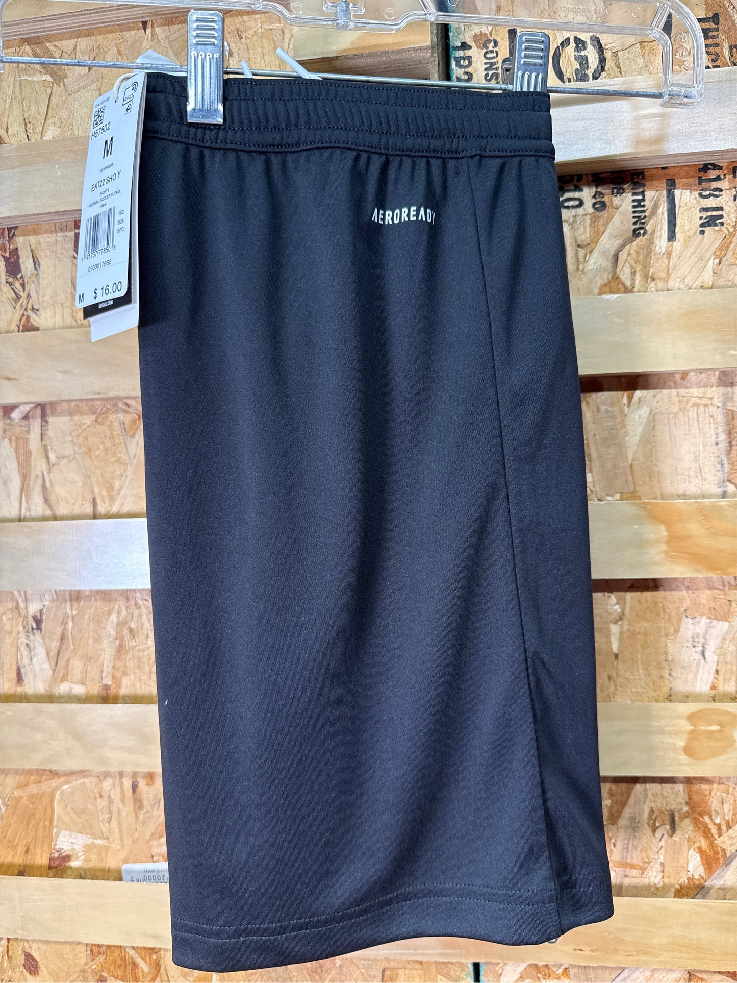 Adidas Kids' Entrada 22 Soccer Shorts - Black, Size M