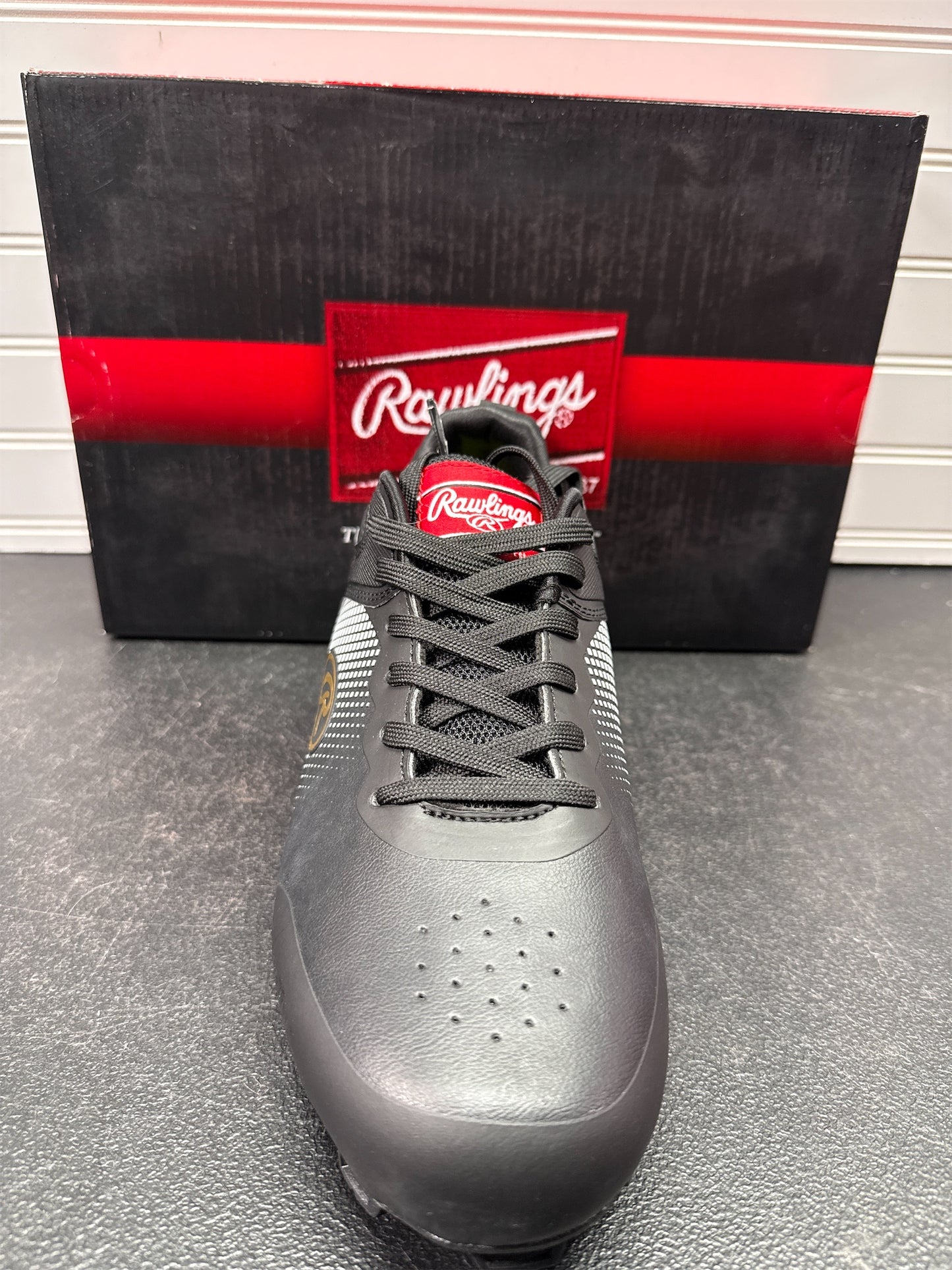 Rawlings Sanction Low Women's Softball Cleats - Black, Size 10