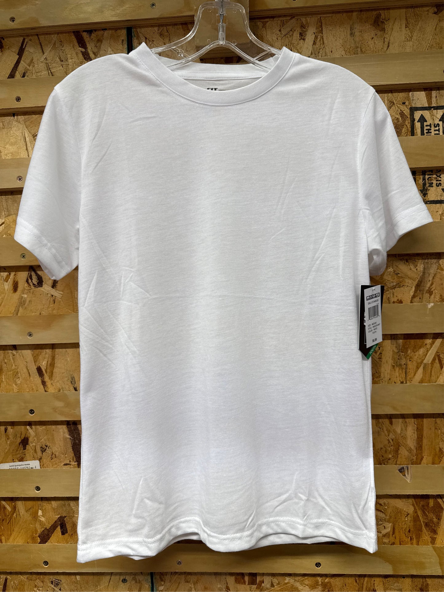 Fit Essentials Kids' Performance Short Sleeve T-Shirt - White, Size M