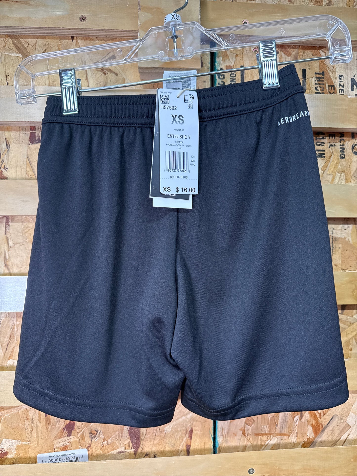 Adidas Kids' Entrada 22 Soccer Shorts - Black, XS
