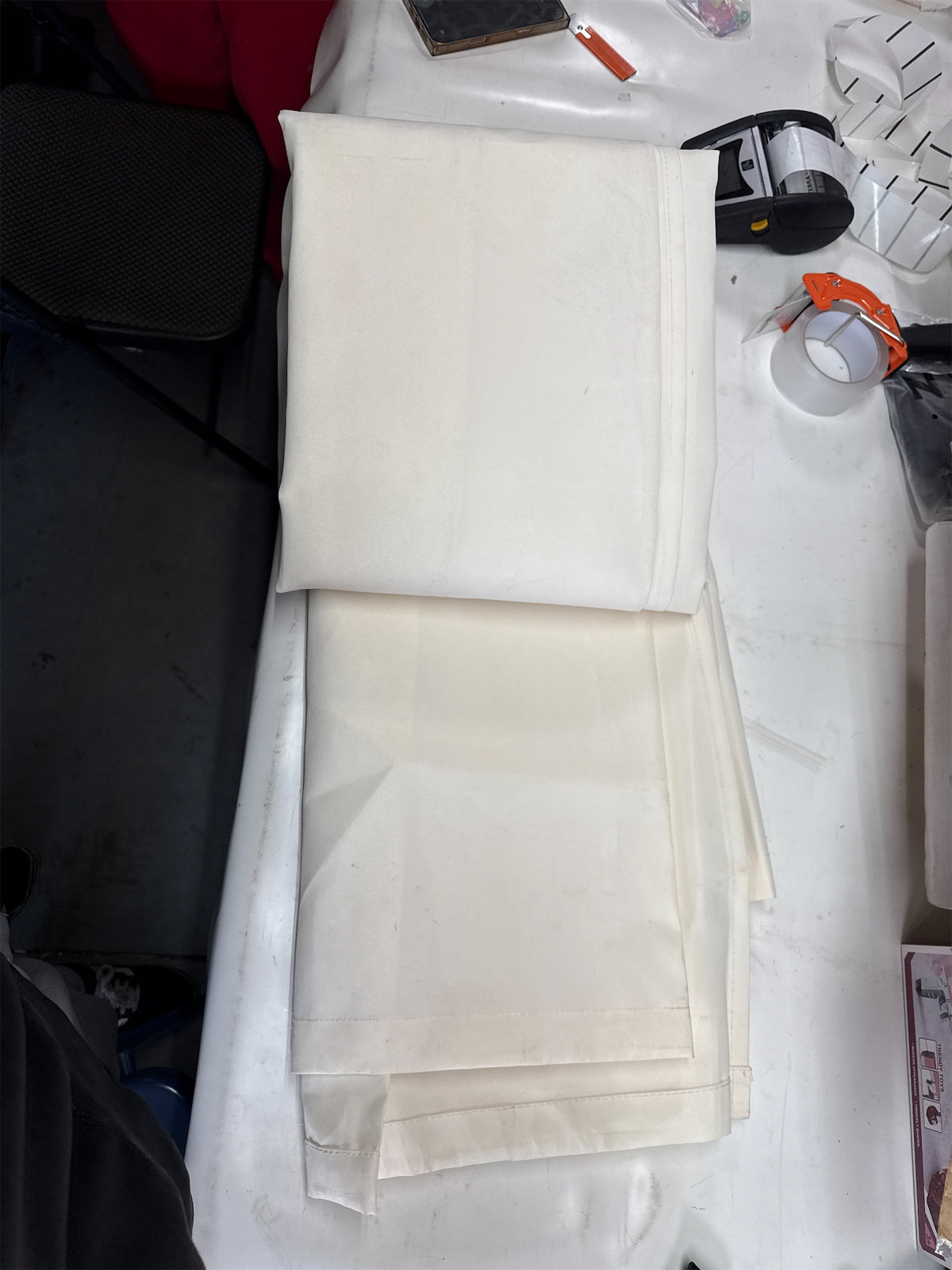 Outsunny 840-278V84CW White Canopy Replacement Fabric Cover for Retractable Awnings