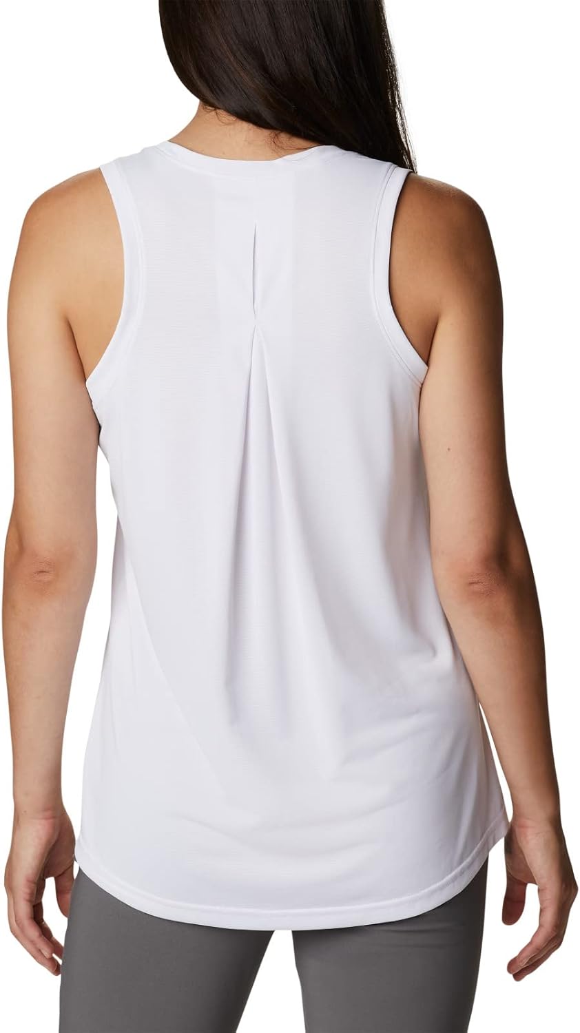 Columbia Women's Hike Performance Tank Top - White, Size Large