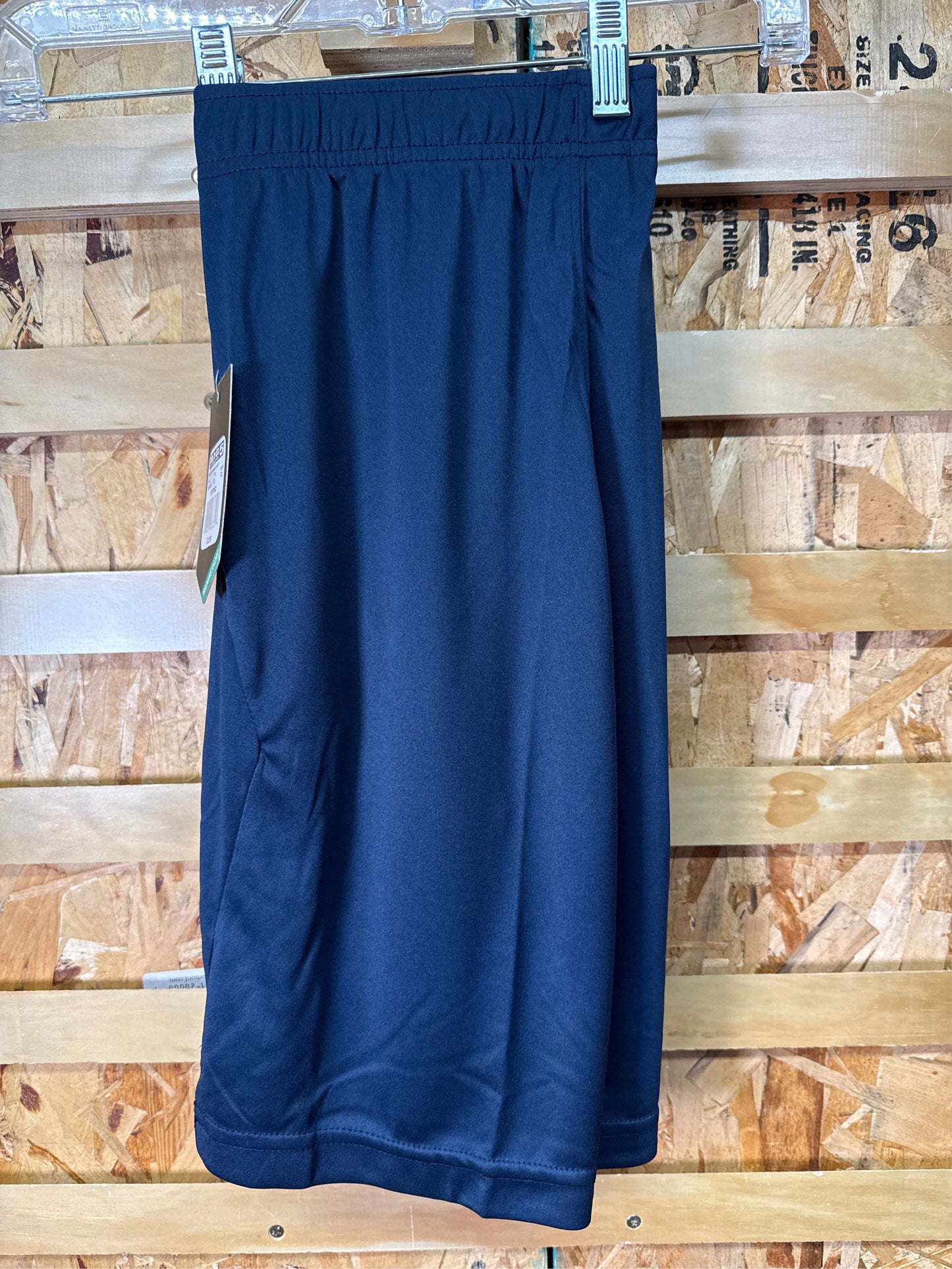 Fit Essentials Kids' Athletic Training Shorts - Dark Blue, Size M