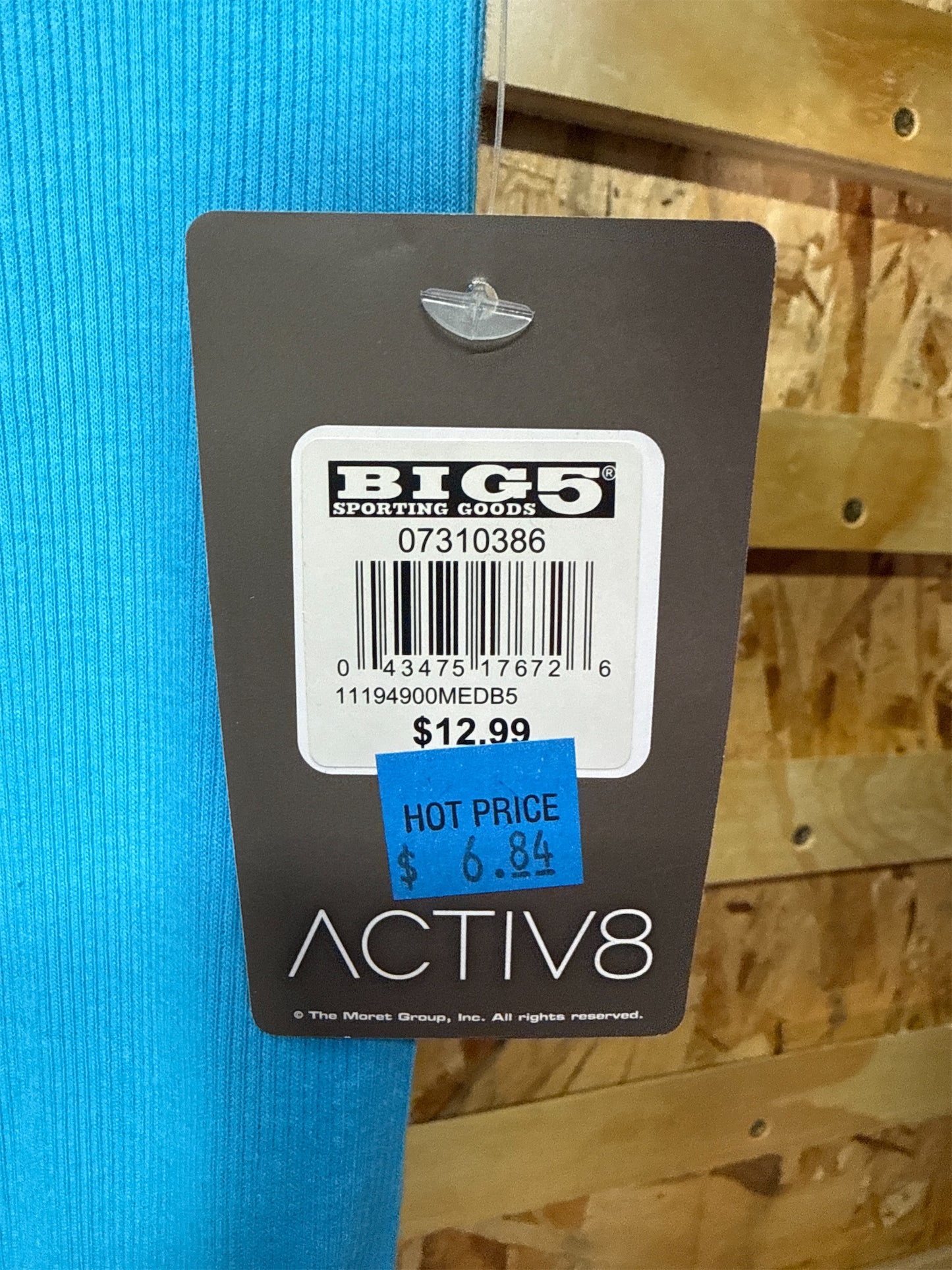 Activ8 Women's Racerback Activewear Tank Top - Blue, Size M