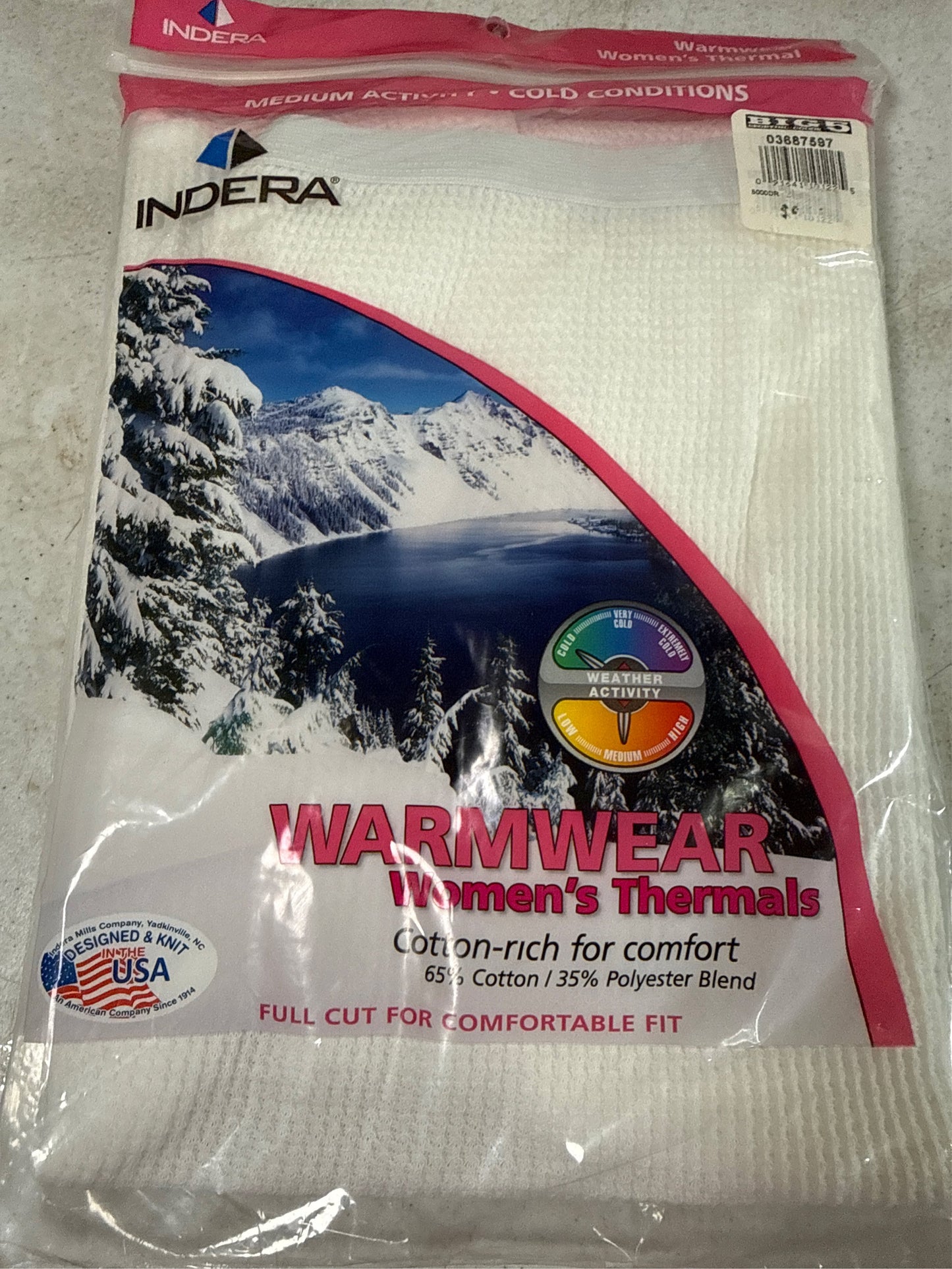 Indera Women's Traditional Warmwear Thermal Underwear Bottoms - Large