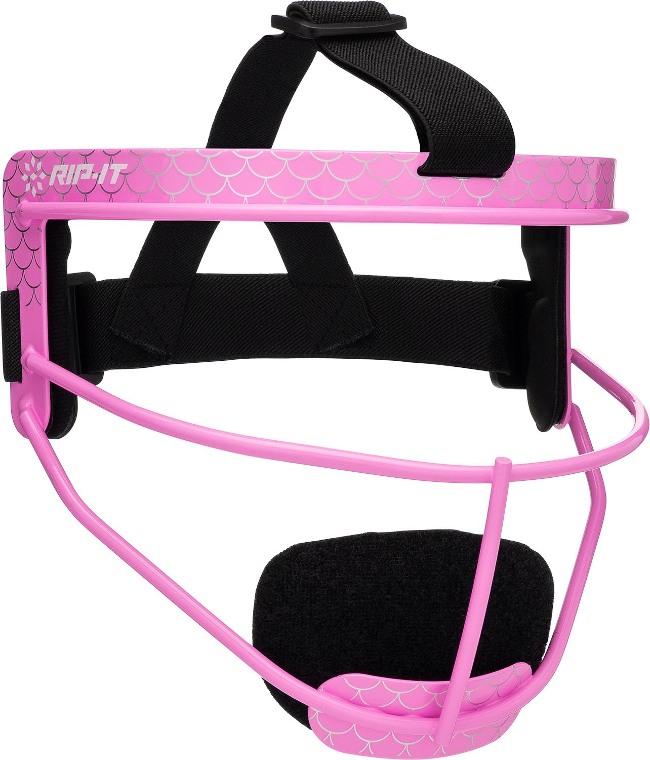 RIP-IT Girls Play Ball Softball Fielder's Mask (Ages 4-8) - Pink