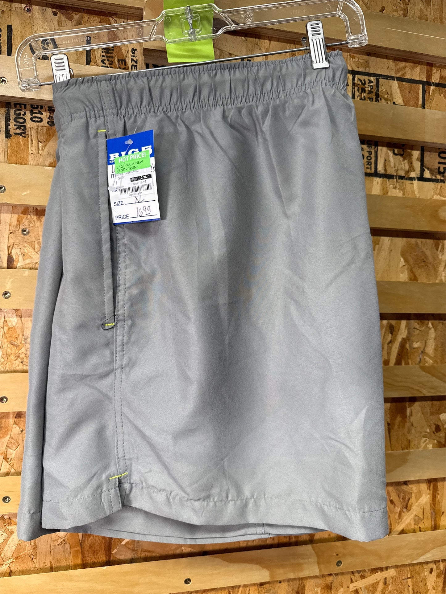 Laguna Men's Islander 6" Swim Trunks - Grey, XL
