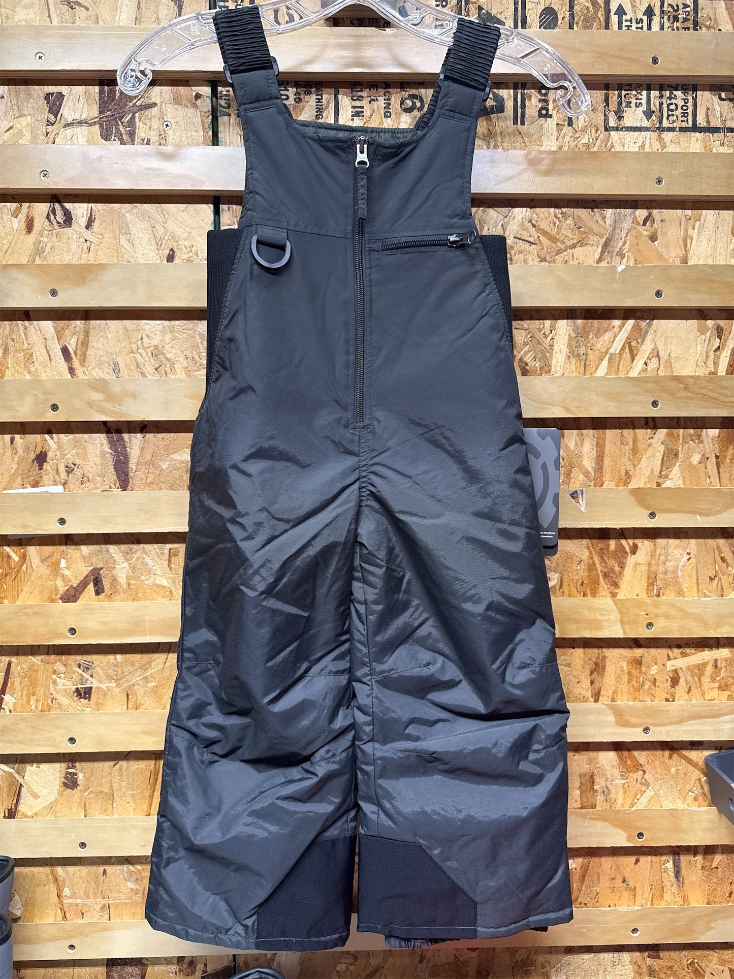 Rawik Kids' Cirque Insulated Snow Bib - Raven Gray, Size 4