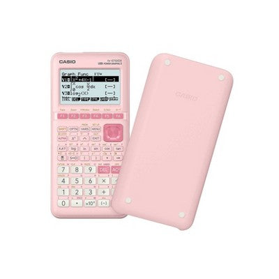 Casio FX-9750GIII Graphing Calculator, Pink - ACT & SAT Approved