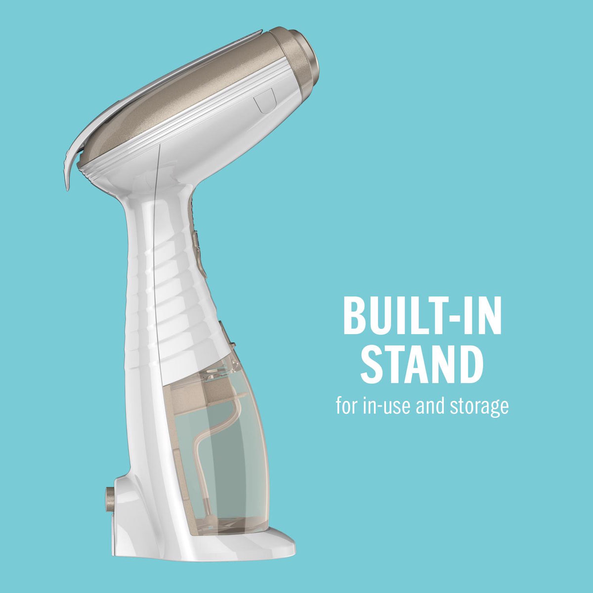 Conair Turbo ExtremeSteam 1875W Handheld Fabric Steamer - White/Champagne