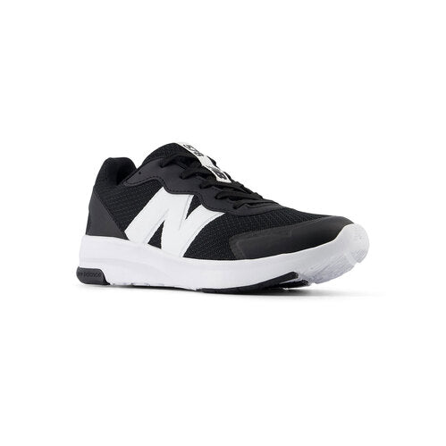 New Balance 578 V1 Boys' Running Shoes - Black/White, Size 3.5 Wide