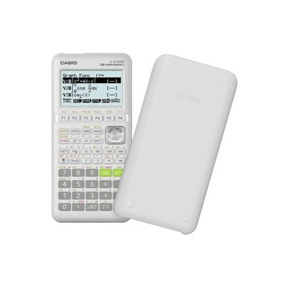 Casio FX-9750GIII Graphing Calculator, White - ACT & SAT Approved