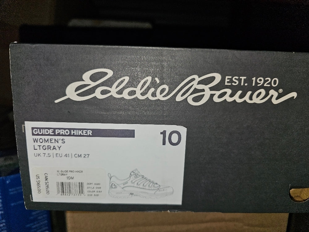 Eddie Bauer Women's Guide Pro Hiker Shoes - Light Grey - Size 10