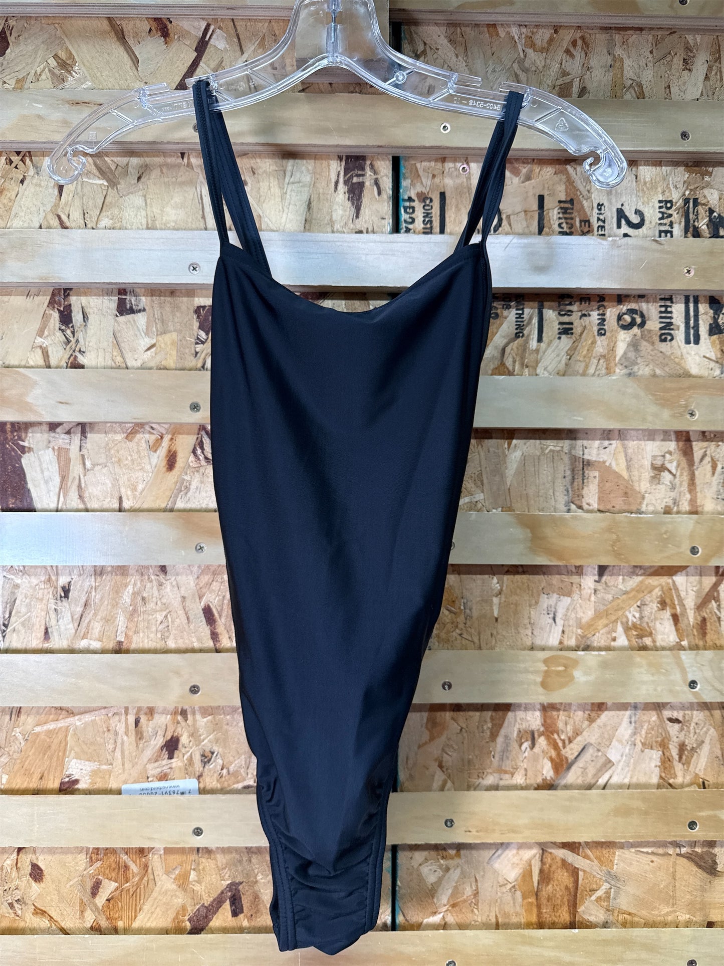 Speedo Women's Relay Splice One-Piece Swimsuit, Black/White - Size 6/32
