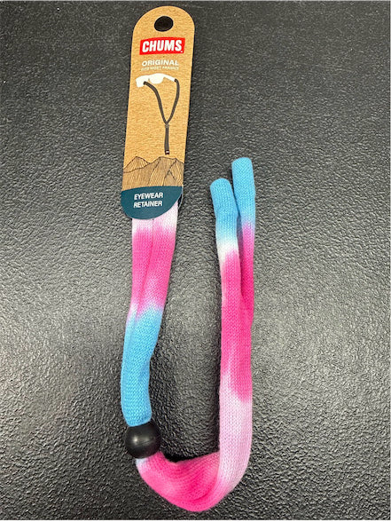 Chums Original Patterns Eyewear Retainer - Pink/Blue Tie-Dye - Regular