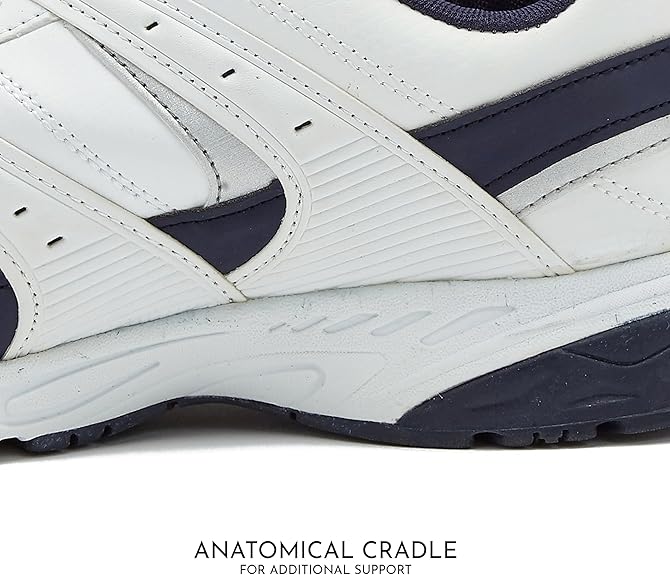 Avia Avi-Verge Men's Wide Training Shoes - White/Dark Blue, Size 8