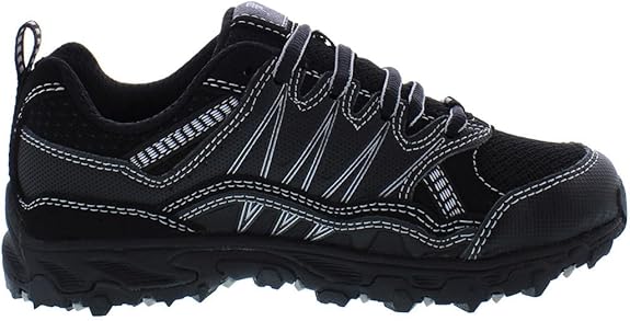Fila Kids' AT Peake 21 Trail Running Shoes - Black, Size 6