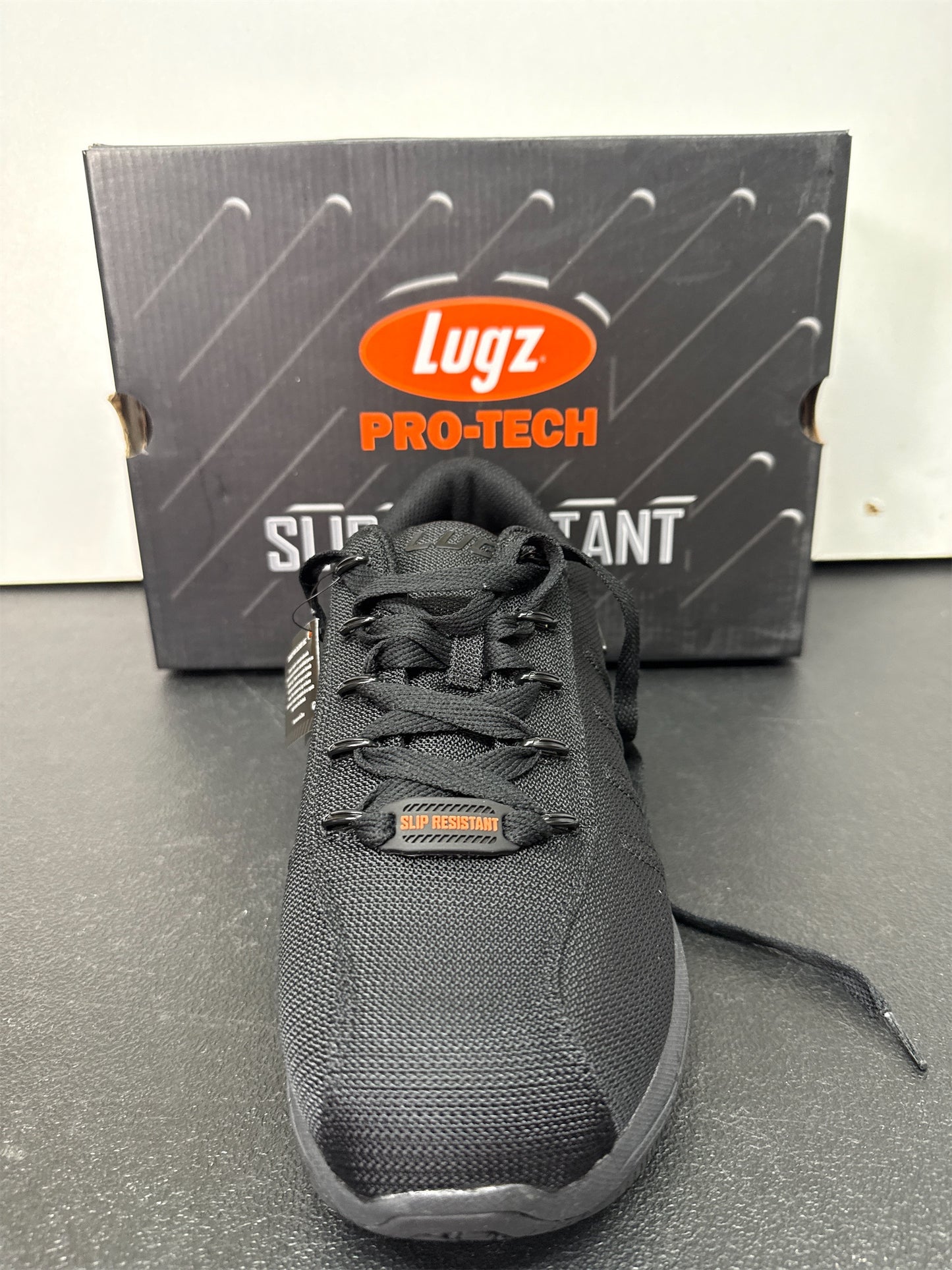 Lugz Men's Grapple Ballistic Slip-Resistant Casual Shoes - Black, Size 10