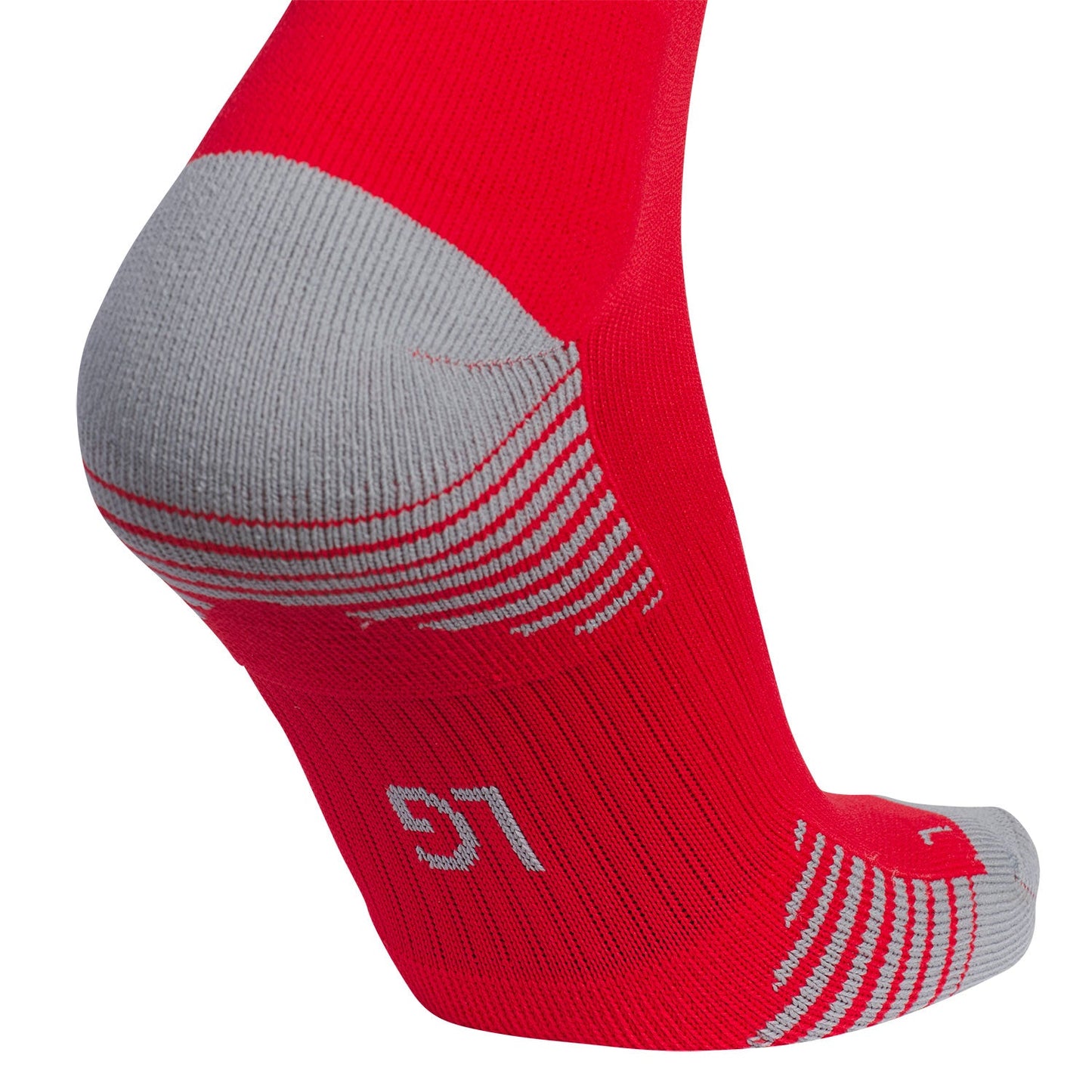 Adidas Copa Zone Cushion V Over-the-Calf Soccer Socks - Red/White, Small