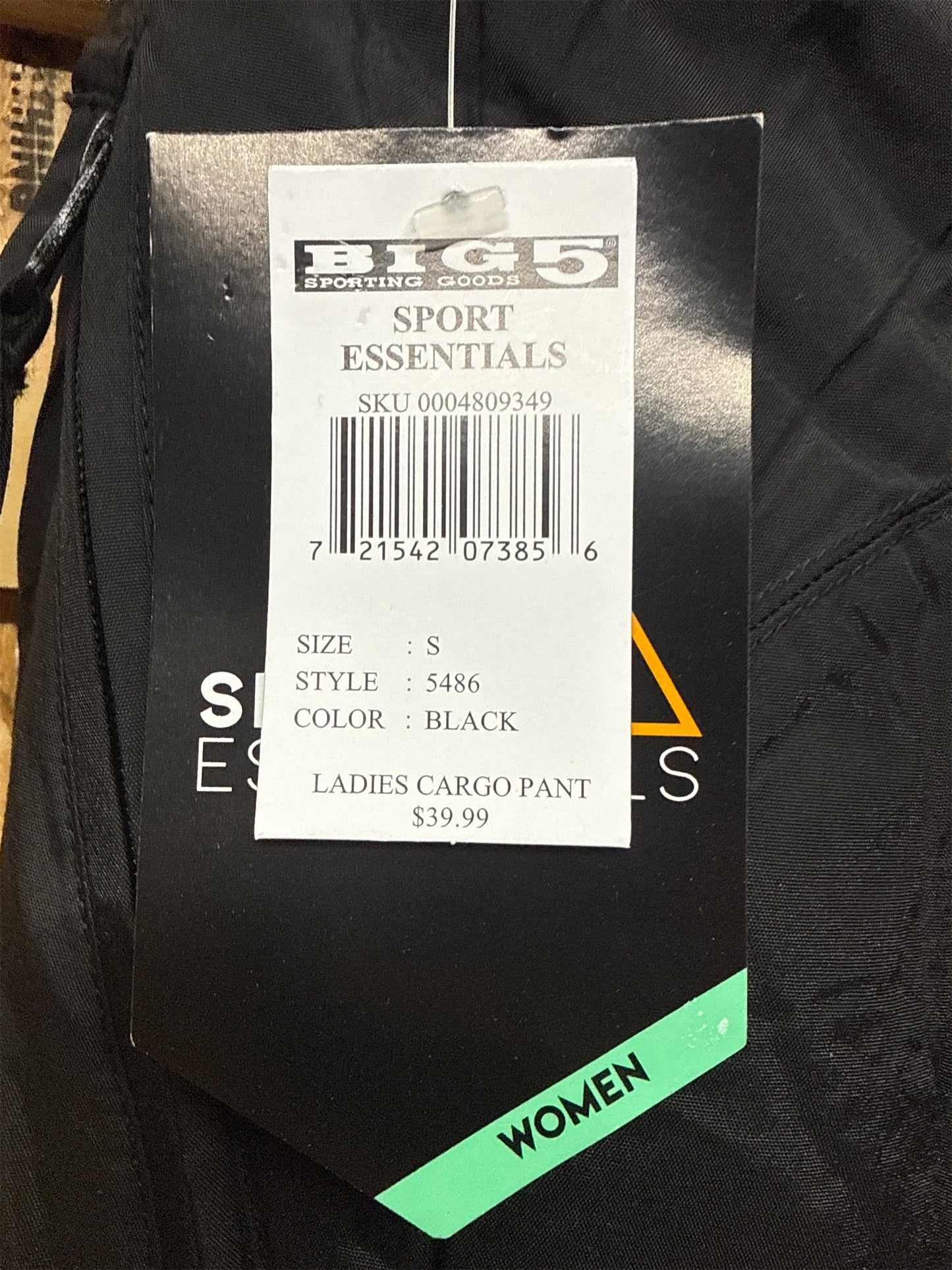 Sport Essentials Women's Insulated Winter Snow Pants - Black, Small