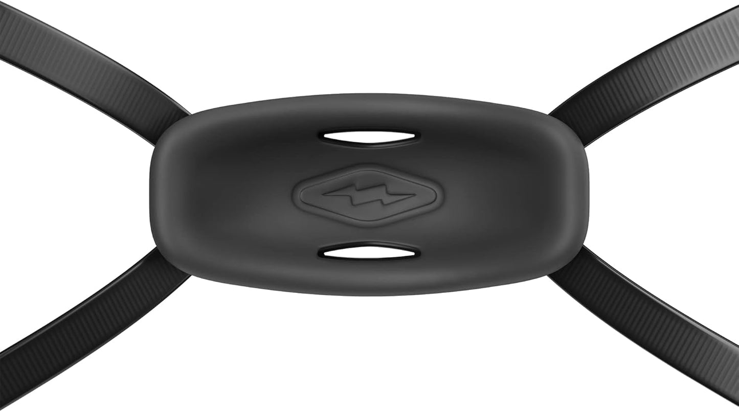Shock Doctor Adult Showtime Football Chinstrap - Black