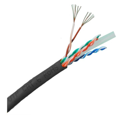 Accu-Packet 550 Cat6 Stranded Network Cable - 1000 ft, Blue