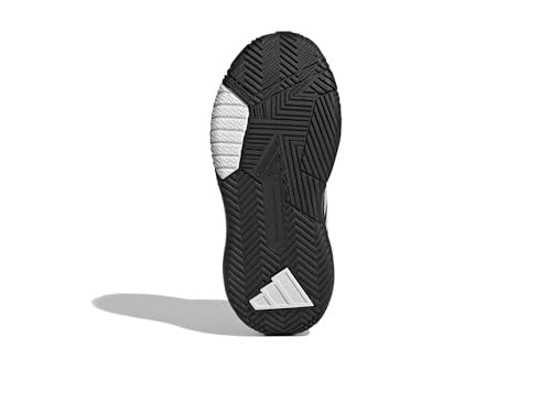 Adidas OwnTheGame 3.0 Big Kids' Basketball Shoes - Black/White, Size 6.5