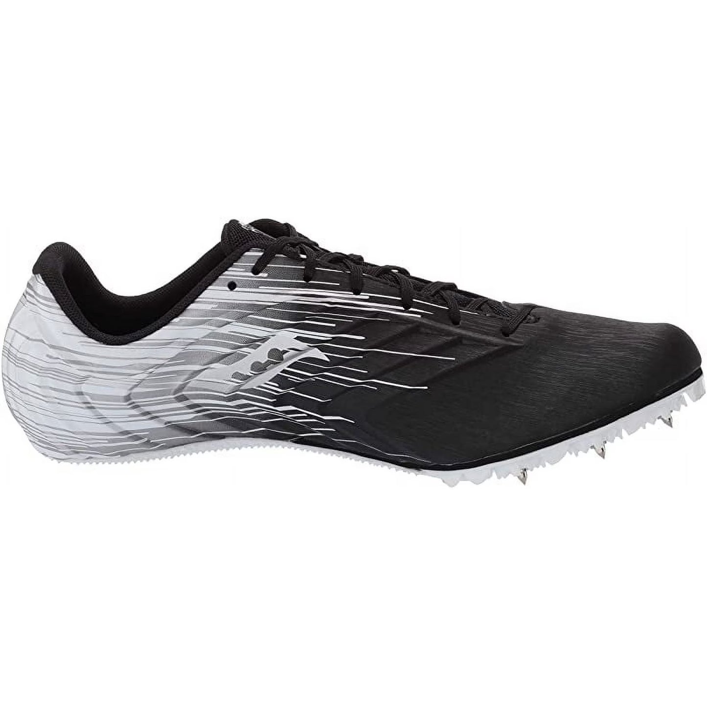Saucony Unisex Spitfire 5 Track & Field Spikes - Black/White, Size 10