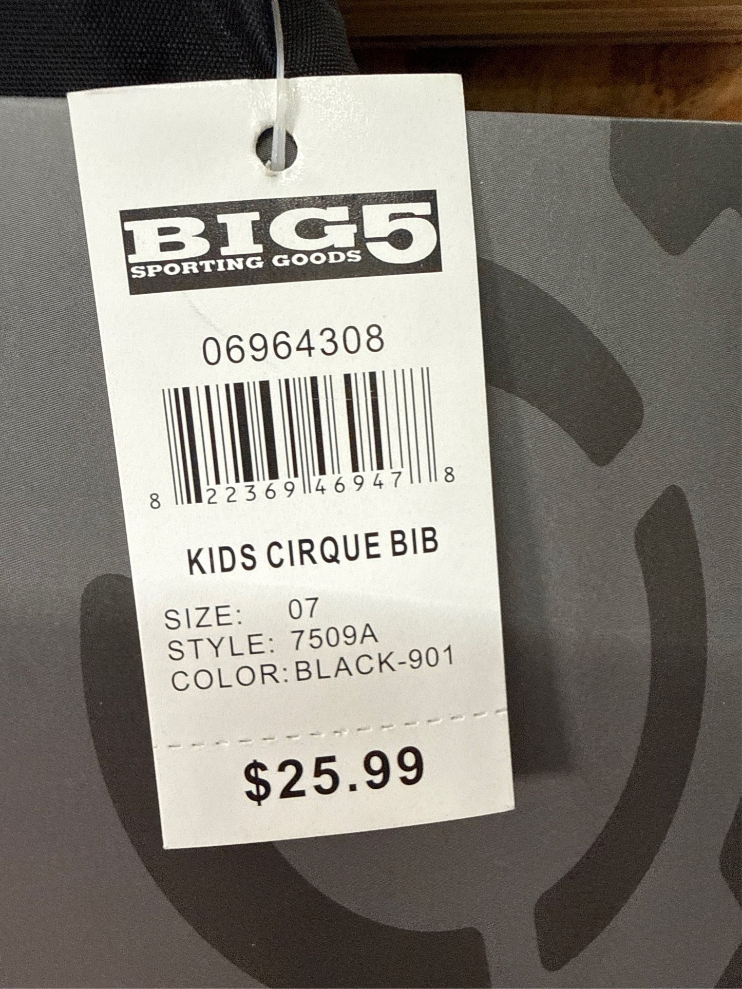 Rawik Unisex Kids' Cirque Insulated Snow Bib - Black, Size 7