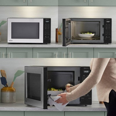 Panasonic 1.2 cu ft Inverter Microwave Oven - NN-SN65QS, Stainless Steel