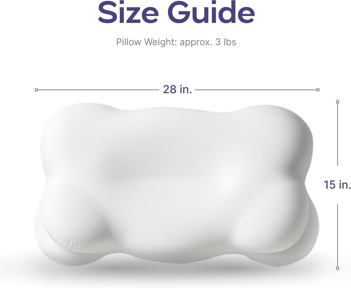 Mellow Cloud Alignment Ergonomic Neck Support & Spinal Alignment Pillow