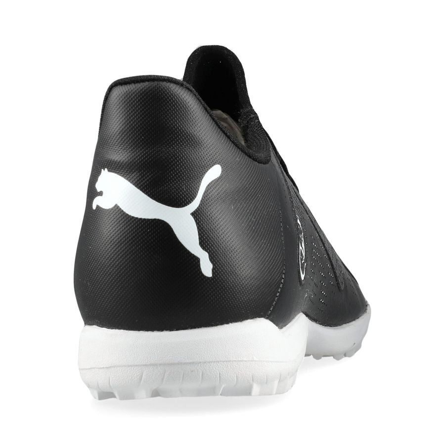 Puma Future Play IT Junior Soccer Shoes - Black/White, Youth Size 5.5