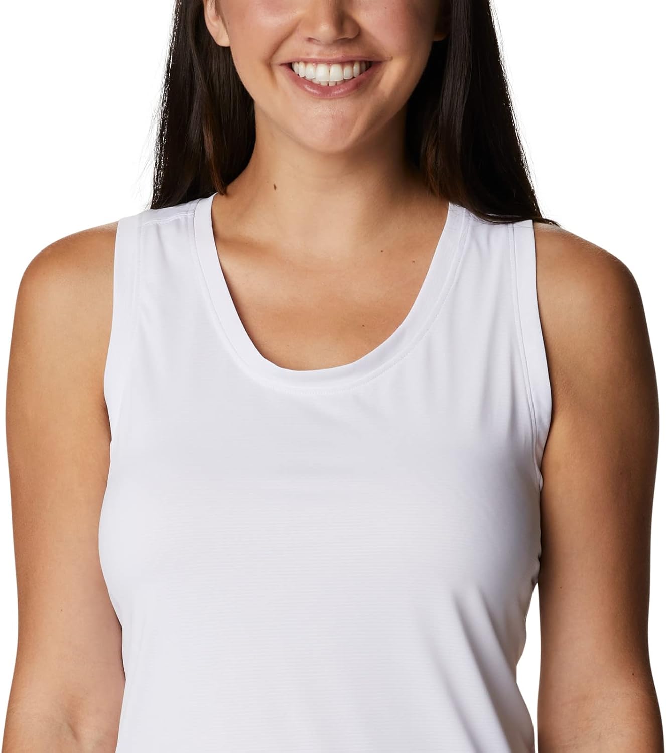 Columbia Women's Hike Performance Tank Top - White, Size Large