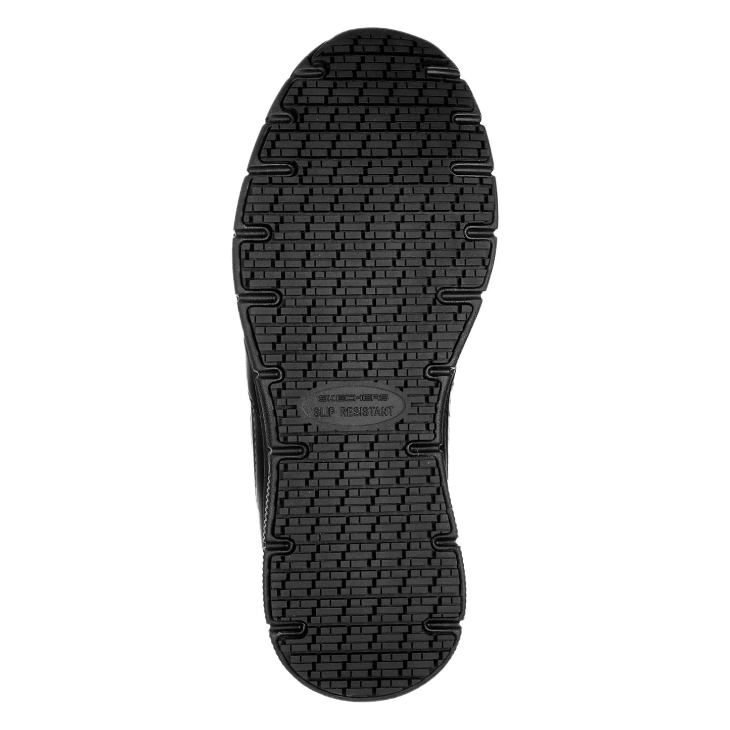 Skechers Women's Nampa Wyola Slip-Resistant Work Shoes - Black, Size 8