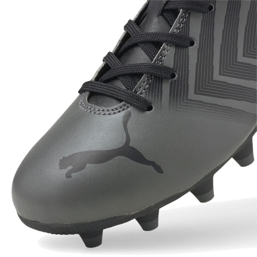 Puma Tacto 2 FG/AG Junior Soccer Cleats - Black/Castlerock, Size 9