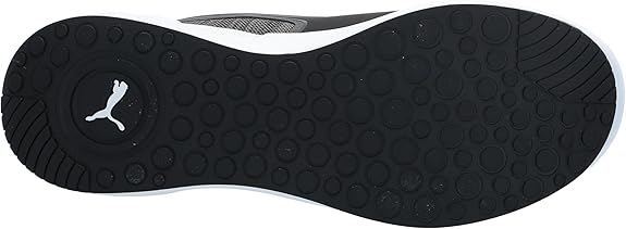 Puma Men's Softride Carson Knit Athletic Shoes - Dark Gray/Black, Size 7.5
