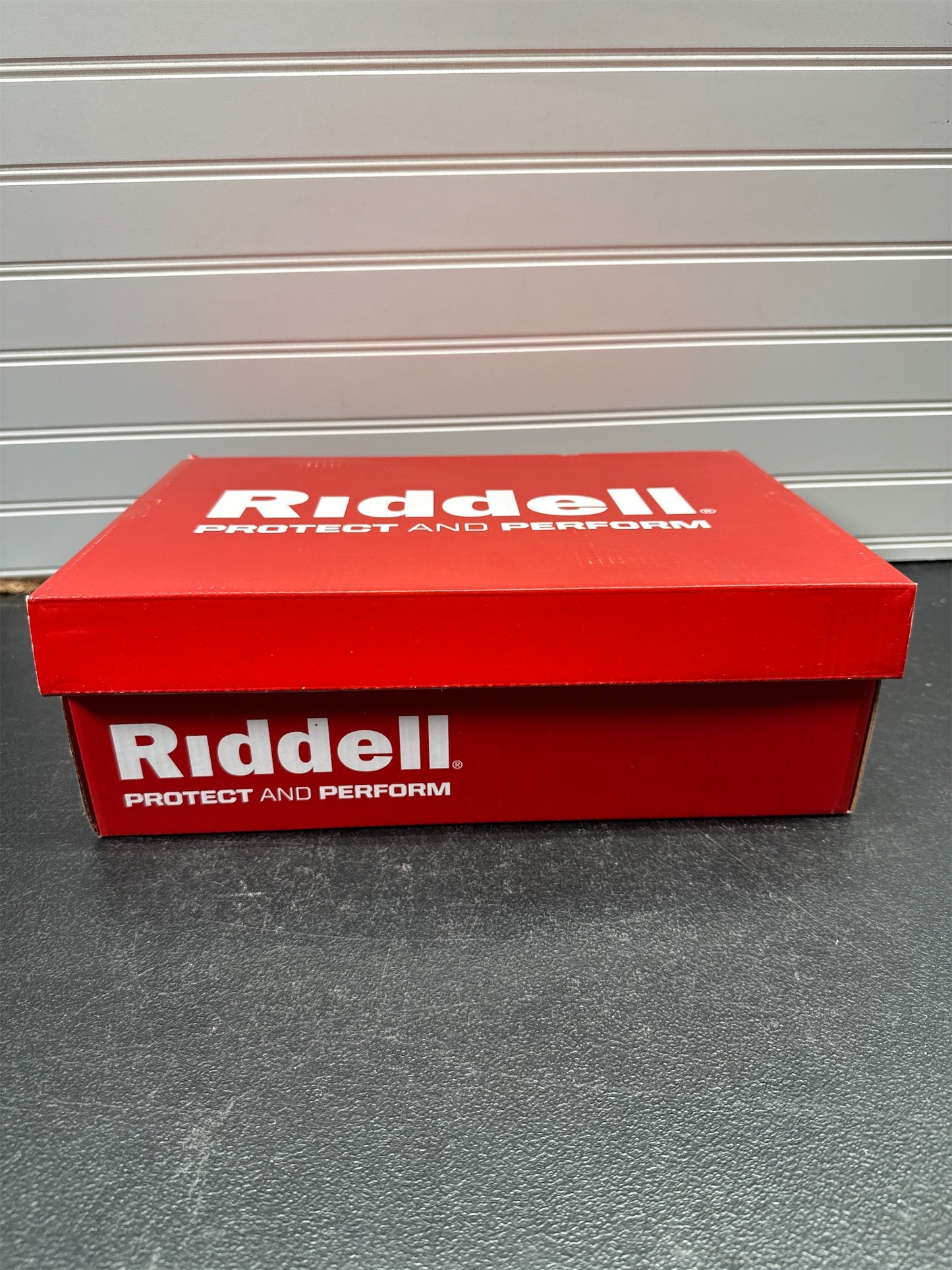 Riddell Brawl RM Men's Football Cleats - Black/White, Size 12