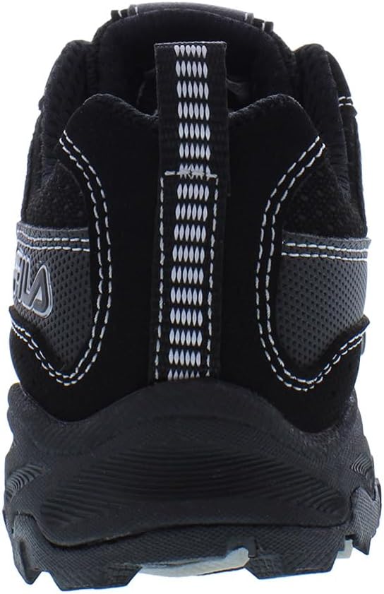 Fila Kids' AT Peake 21 Trail Running Shoes - Black, Size 6