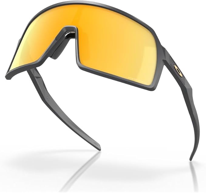Oakley Men's Sutro S Sunglasses - Matte Carbon Frame with Prizm 24k Gold Lenses