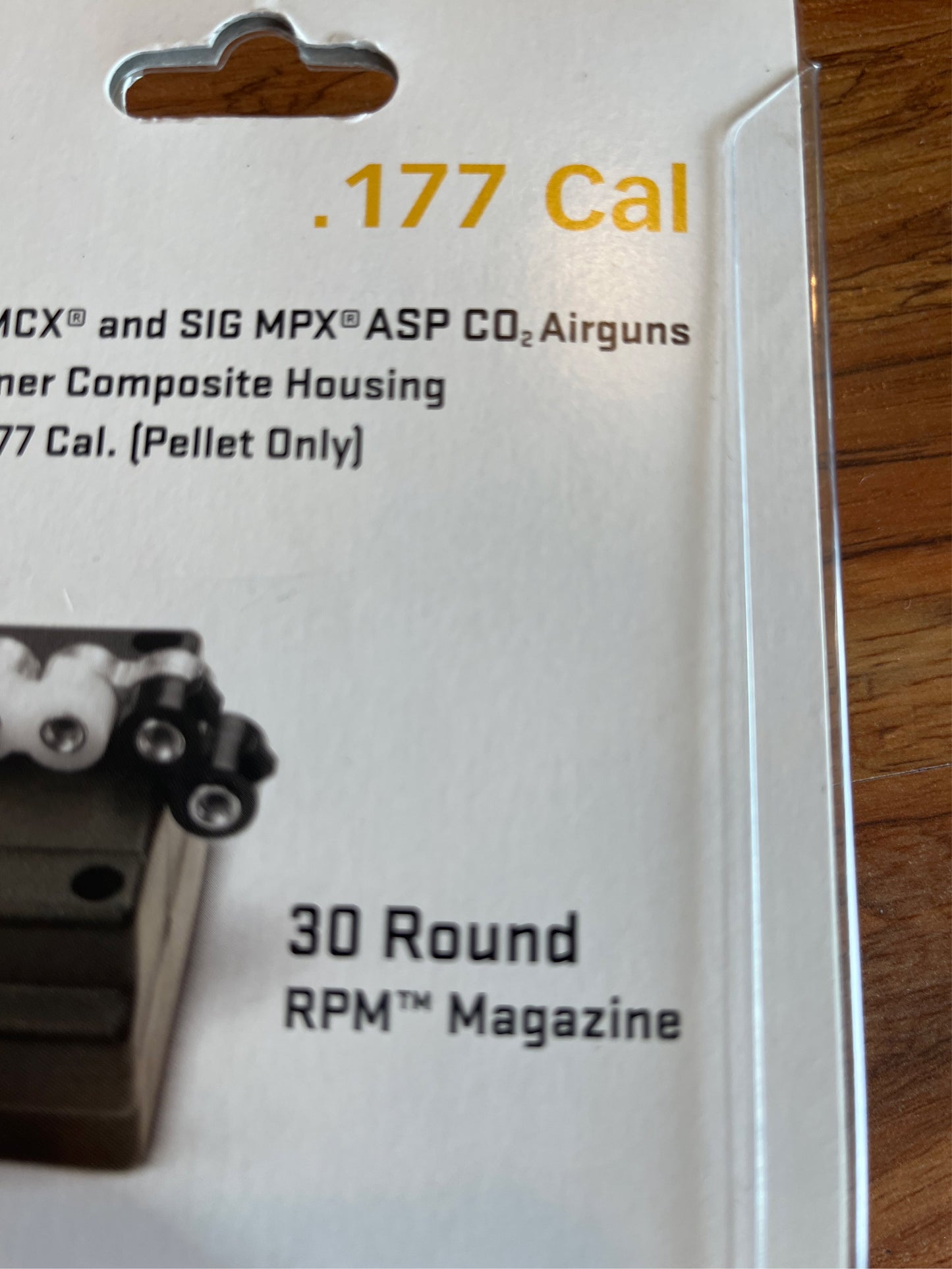 Sig Sauer MCX/MPX ASP .177 Caliber 30-Round Air Rifle Magazine