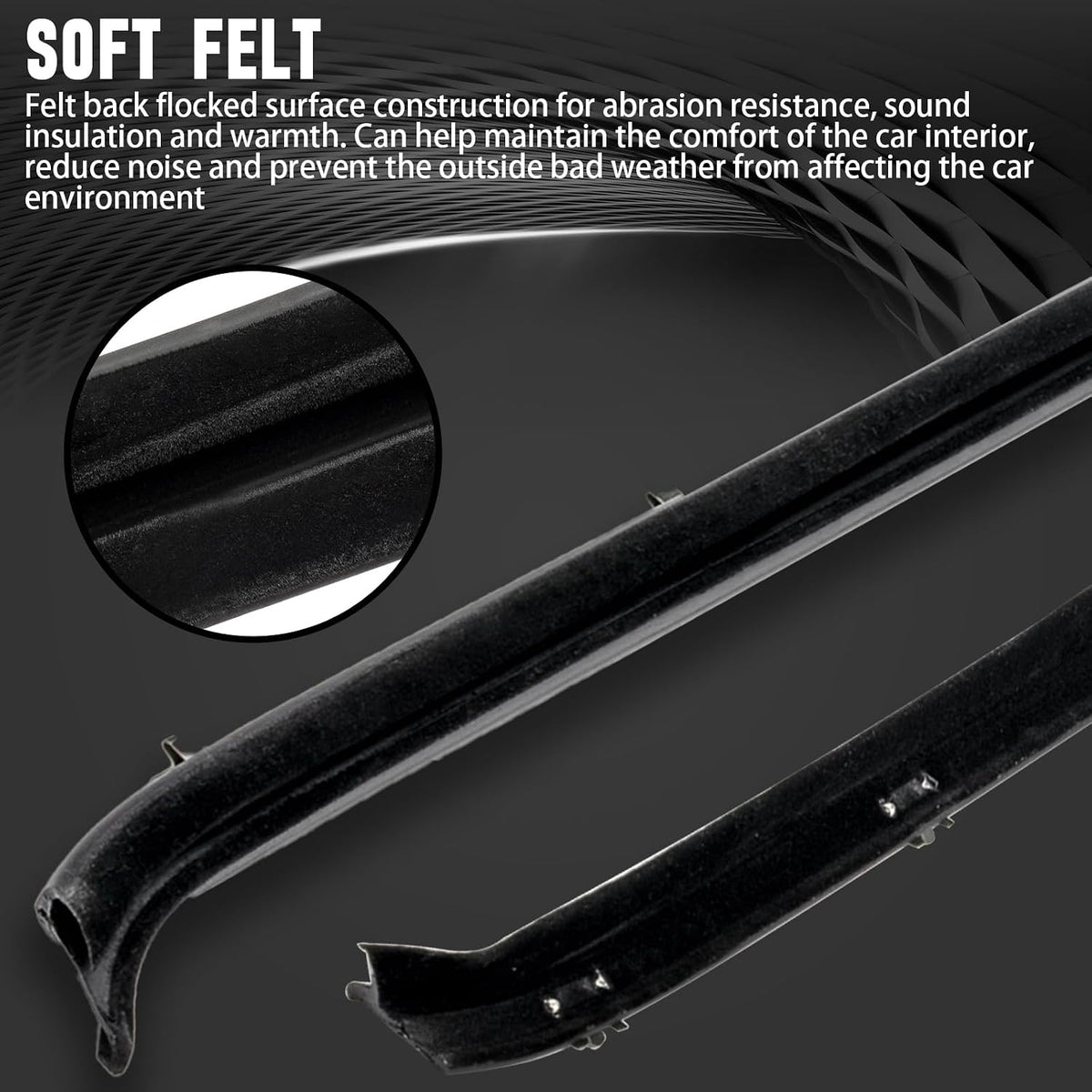 Weileite XFL Weather Stripping Seal Kit for GMC & Chevy Trucks