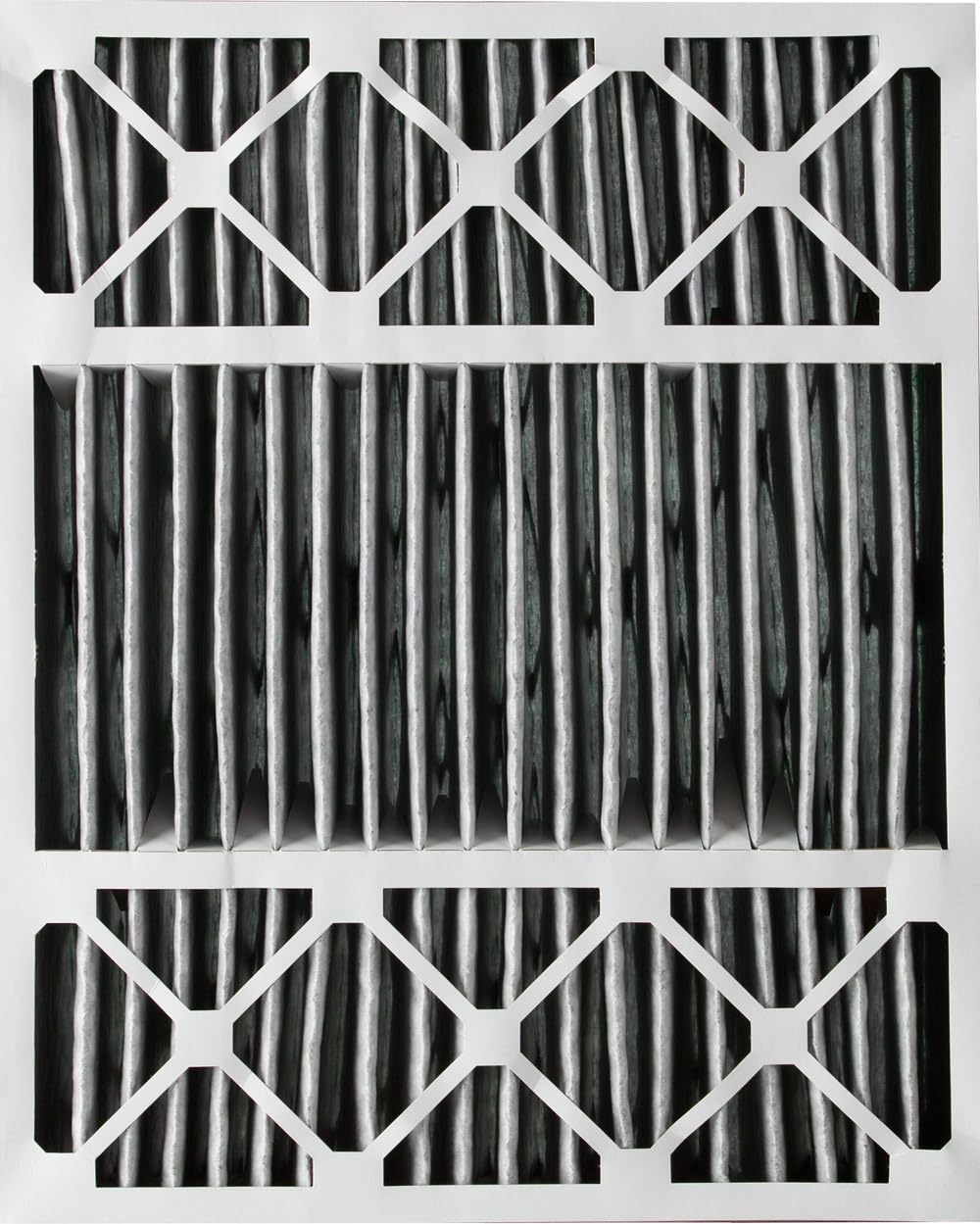 Nordic Pure 20x25x5 MERV 12 Pleated Carbon AC Furnace Air Filters, 2-Pack