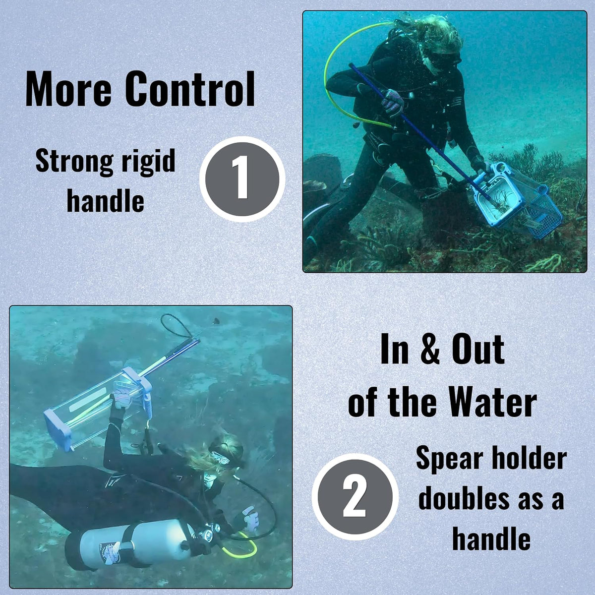 Aquatic Hunt Pro Lionfish Locker LL130G - High-Capacity Underwater Containment Unit