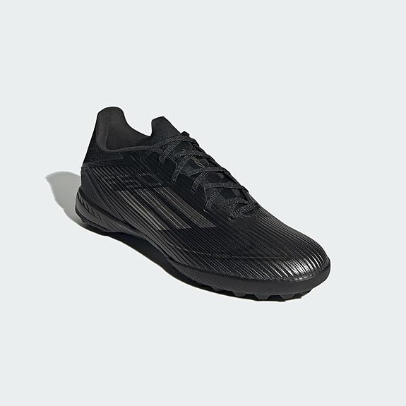 Adidas F50 League Turf Soccer Shoes - Black/Gold - Unisex 8M/9W