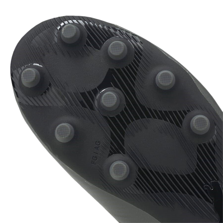 Puma Tacto 2 FG/AG Junior Soccer Cleats - Black/Castlerock, Size 9