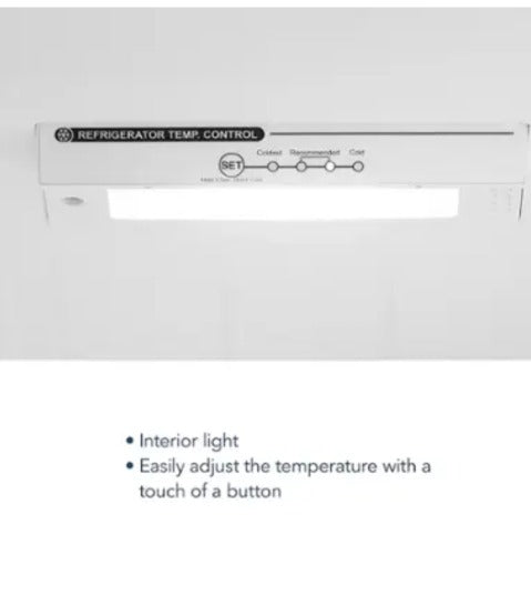 Insignia 11.5 Cu. Ft. Bottom Mount Refrigerator, Energy Star Certified - White