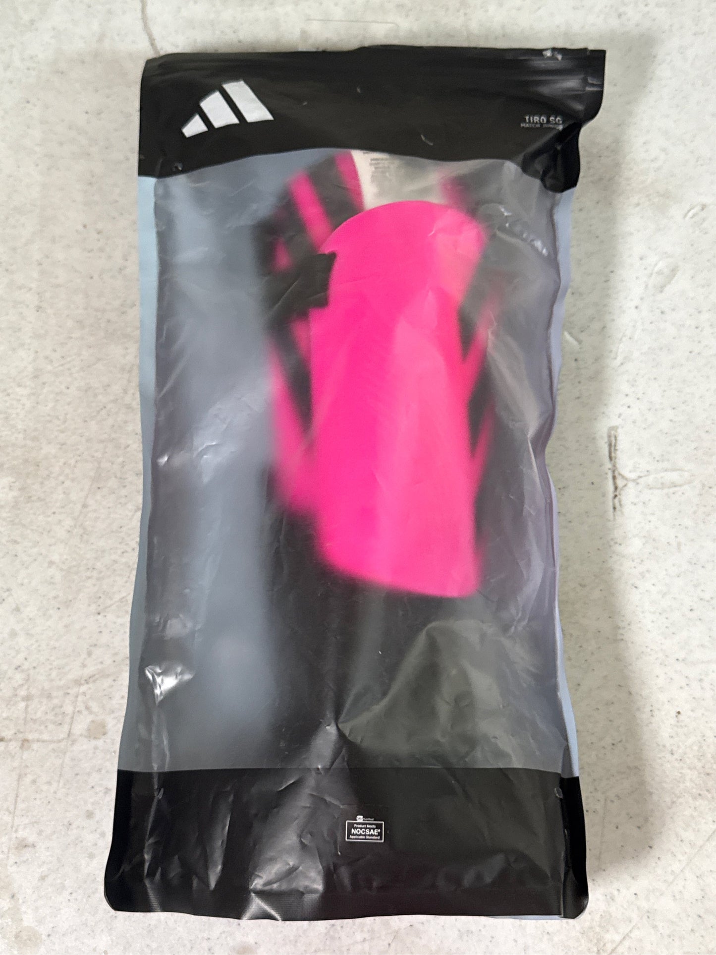 Adidas Tiro Match Junior Soccer Shin Guards with Ankle Protection - Black/Gold, Medium