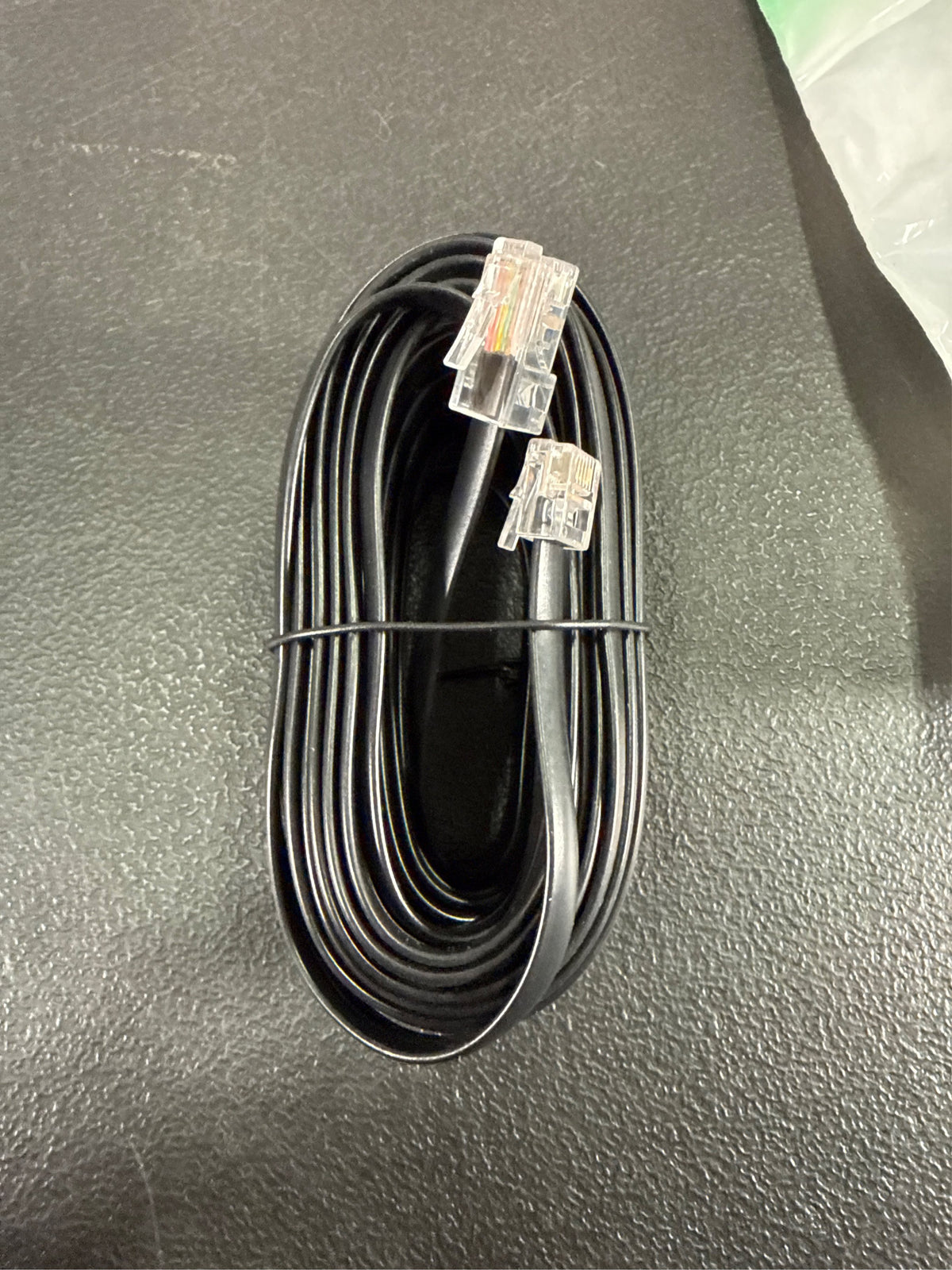 InLine 10m RJ45 to RJ12 6-Core Modular Cable - Black