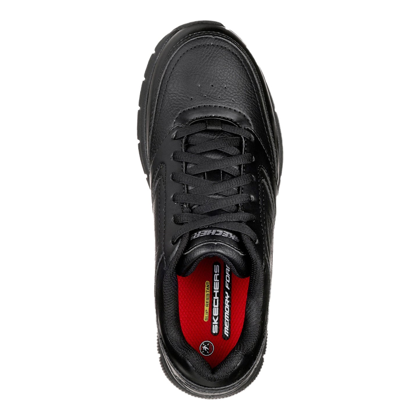 Skechers Women's Nampa Wyola Slip-Resistant Work Shoes - Black, Size 8